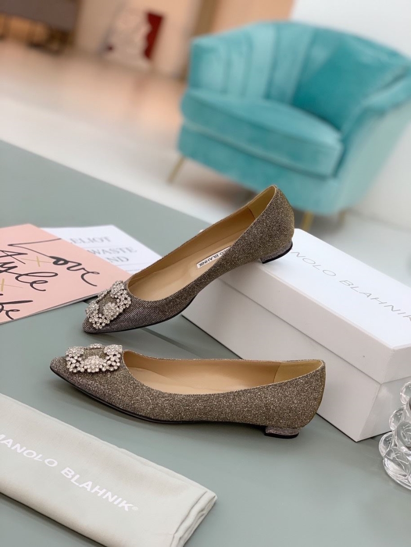 Manolo Blahnik flat shoes